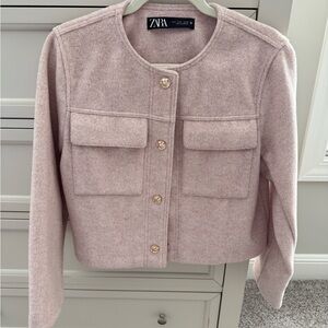 Zara Blush Pink Women's Blazer